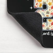 The Lord Is My Shepherd Psalm 23 Christian Bible V Mousepad (Ecke)