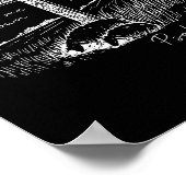 The Lord Is My Shepherd Psalm 23 Cross Meadow Poster (Ecke)