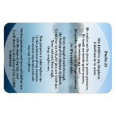 The Lord is my Shepherd Psalm 23 Schlauch Magnet (Horizontal)