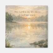 The Lord Is My Shepherd Scripture Psalm 23:1 Faith Magnet (Vorne)