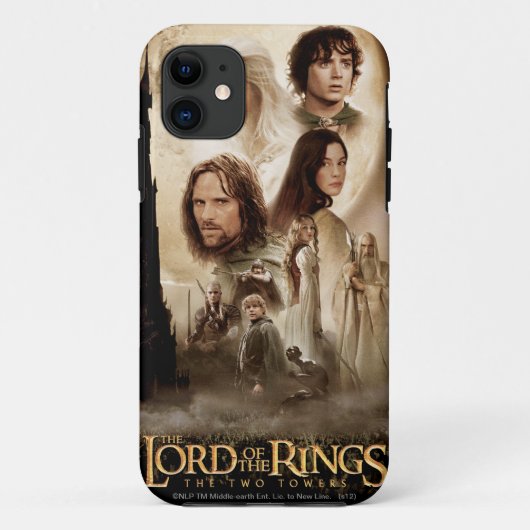 The Lord of the Rings: The Two Towers Movie Poster Case-Mate iPhone Hülle (Rückseite)