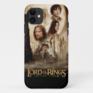 The Lord of the Rings: The Two Towers Movie Poster iPhone 11 Hülle