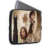 The Lord of the Rings: The Two Towers Movie Poster Laptopschutzhülle (Vorne Rechts)
