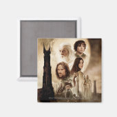 The Lord of the Rings: The Two Towers Movie Poster Magnet (Vorderseite/Rückseite)