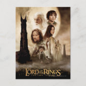 The Lord of the Rings: The Two Towers Movie Poster Postkarte (Vorderseite)