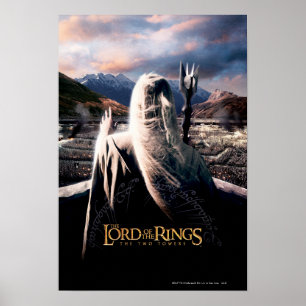 THE LORD OF THE RINGS: TT Saruman Movie Poster