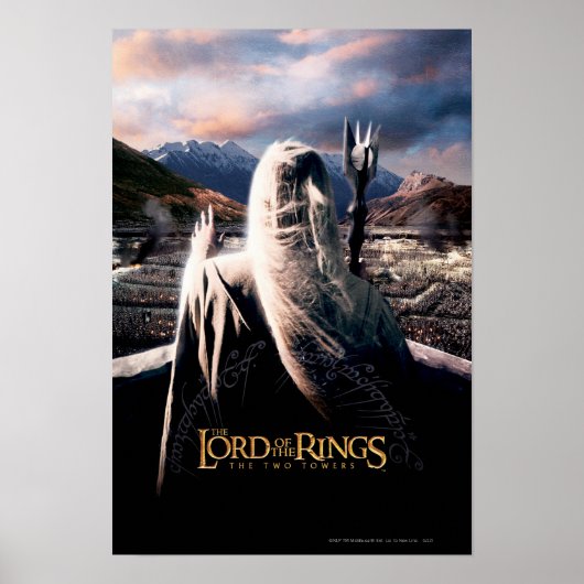 THE LORD OF THE RINGS: TT Saruman Movie Poster (Vorne)