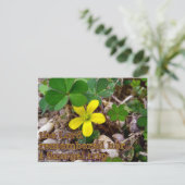 The Lord Remembered Her Bible Verse Postcard Postkarte (Stehend Vorderseite)