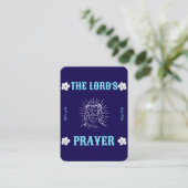The Lord’s Prayer – Traditional Prayer Card Platzkarte (Stehend Vorderseite)