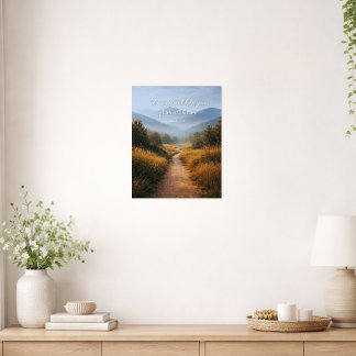 The Lord Will Keep You Psalm 121 Christian  Poster