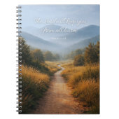 The Lord Will Keep You – Psalm 121  Notizblock (Vorderseite)