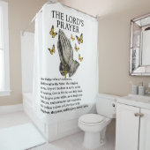 The Lord's Prayer Duschvorhang (Beispiel)