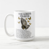 The Lord's Prayer  Kaffeetasse (Links)