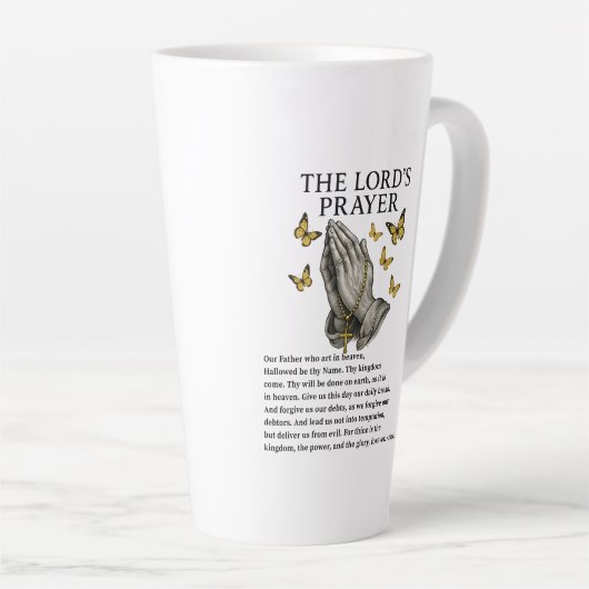 The Lord's Prayer  Milchtasse (Rechte Ecke)