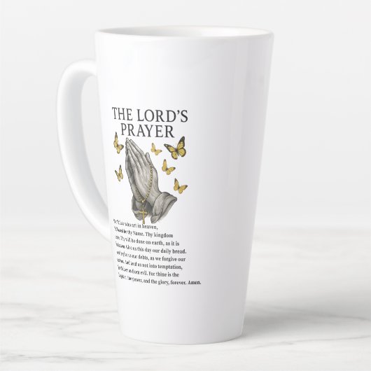 The Lord's Prayer  Milchtasse (Linke Ecke)