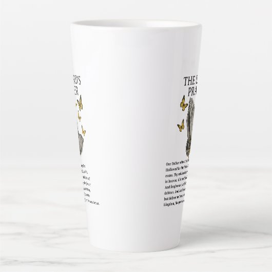 The Lord's Prayer  Milchtasse (Vorderseite)