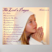 The Lords Prayer Poster (Vorne)