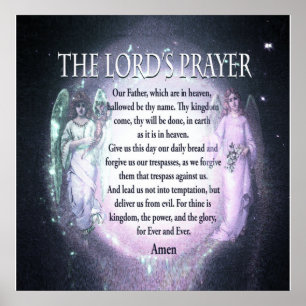 The Lord's Prayer Poster