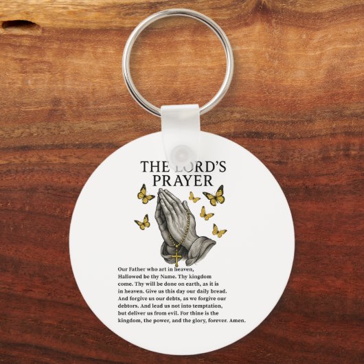 The Lord's Prayer Schlüsselanhänger (Rückseite)