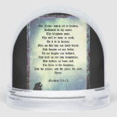 The Lord's Prayer Schneekugeln (Rückseite)