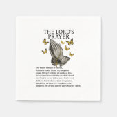 The Lord's Prayer Serviette (Vorderseite)