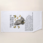 The Lord's Prayer Strandtuch (Vorderseite)