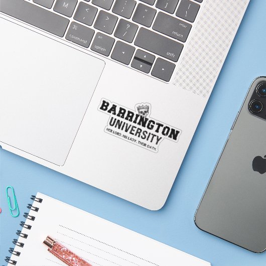 The Lords Series Aufkleber (Laptop mit iPhone)