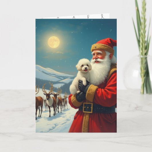 The loss of a pet at christmas dankeskarte (Vorderseite)