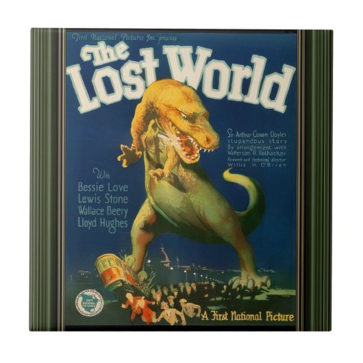 The Lost World Ceramic Tile Fliese (Vorderseite)