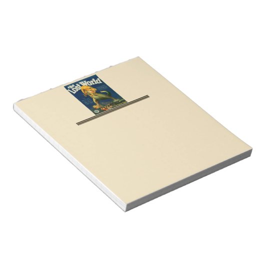 The Lost World Notepad Notizblock (angewinkelt)