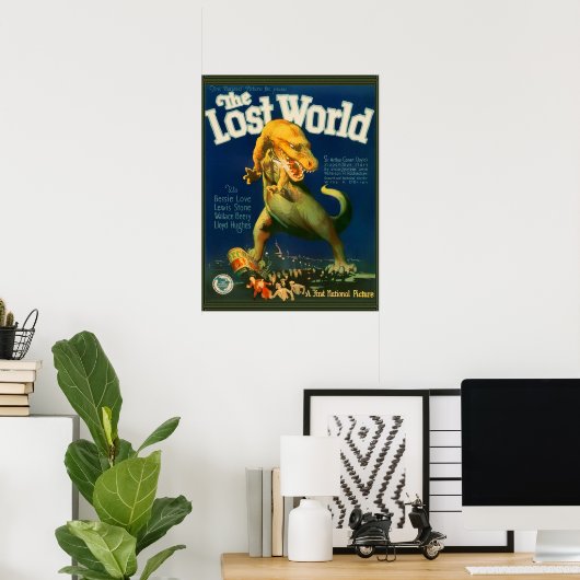 The Lost World Poster (Heimbüro)
