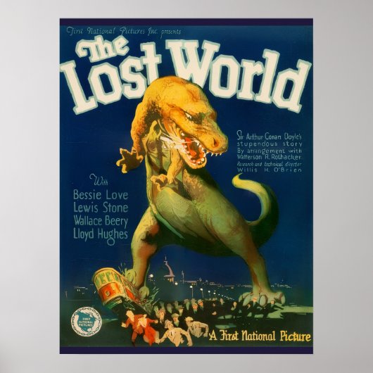 The Lost World Poster (Vorne)