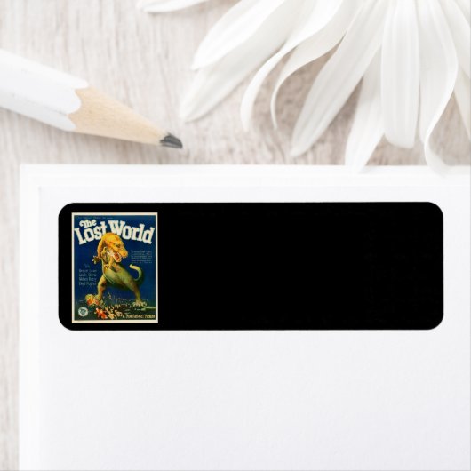 The Lost World Return Address Label (Insitu)