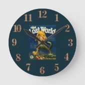 The Lost World Wall Clock Runde Wanduhr (Vorderseite)