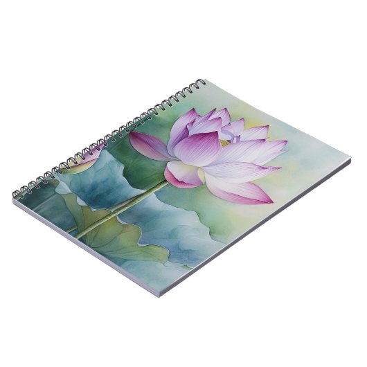 The lotus flower notizblock (Linke Seite)