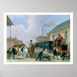 The Louth-London Royal Mail Train for Poster