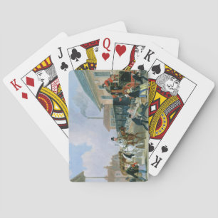 The Louth-London Royal Mail Travelling by Train fr Spielkarten