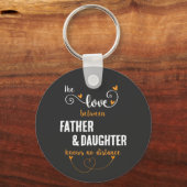 The love between father and daughter distance schlüsselanhänger (Vorderseite)