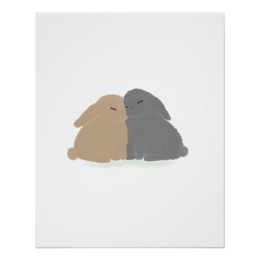 The Love Bunnies! Poster (Vorderseite)