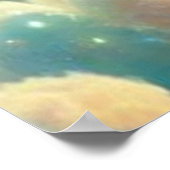 The Love is Flowing All Around Poster (Ecke)