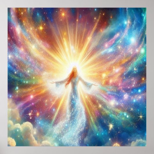 The Love is Flowing All Around Poster (Vorne)