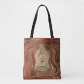 The Lovers - Art Nouveau Stilvoll Tasche (Vorderseite)