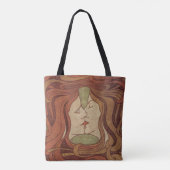 The Lovers - Art Nouveau Stilvoll Tasche (Rückseite)