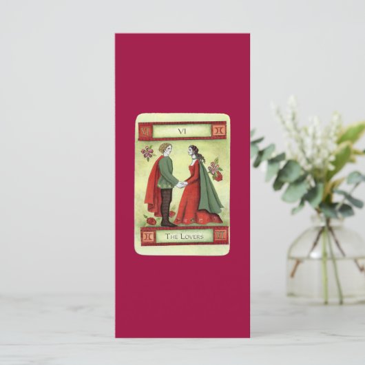 "The Lovers"-Tarot (Stehend Vorderseite)