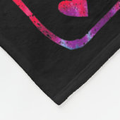 The Lovers Tarot Card Gothic Occult Kissing Skelet Fleecedecke (Ecke)