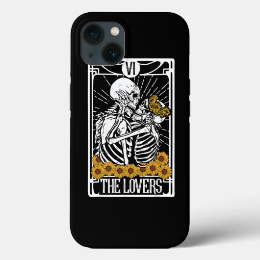 The Lovers Tarot Card Reading Witch Aesthetic Hall Case-Mate iPhone Hülle (Rückseite)