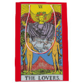 The Lovers Tarot Card Tarots Reading Mittlere Geschenktüte (Vorderseite)
