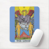 The Lovers Tarot Card Tarots Reading Mousepad (Mit Mouse)