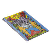 The Lovers Tarot Card Tarots Reading Notizblock (Rechte Seite)