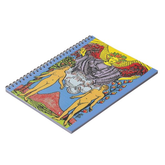 The Lovers Tarot Card Tarots Reading Notizblock (Linke Seite)